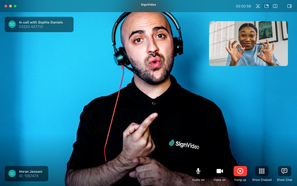 #1. SignVideo® (macOS) Podle: Sorenson Communications, Inc.