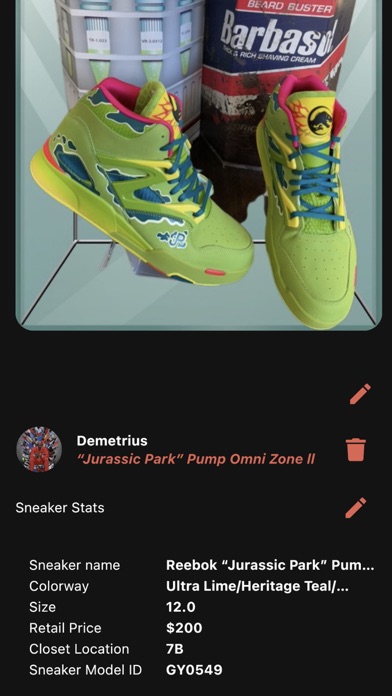 Sneaker Closet Screenshot