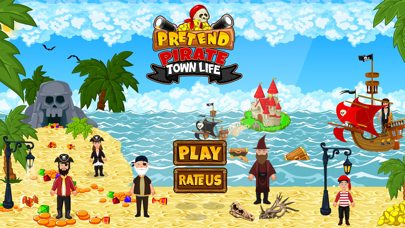 Pretend Pirate Town Life Screenshot
