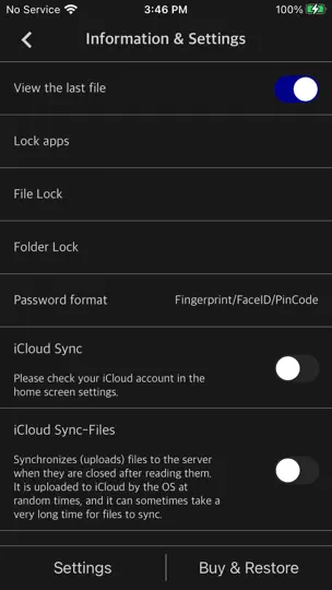 TxtBook - Slim TXT Reader iPhone Screenshot 3