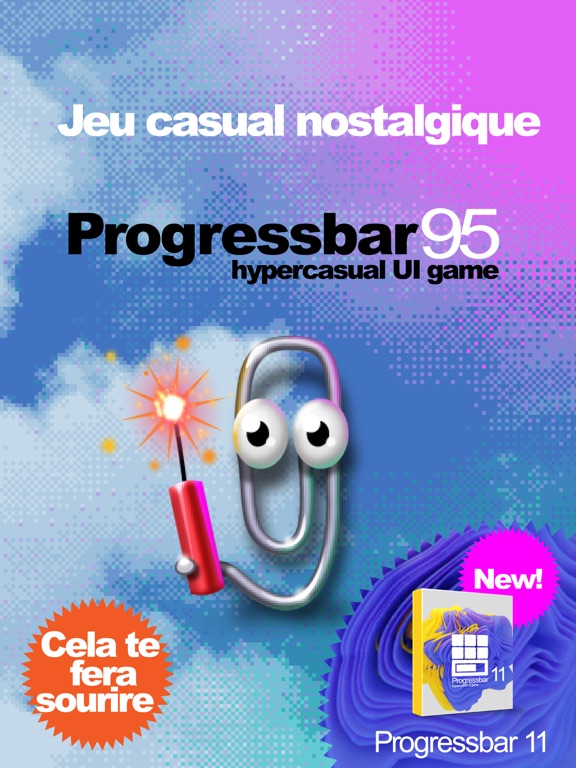 Screenshot #4 pour ProgressBar95 - retro arcade