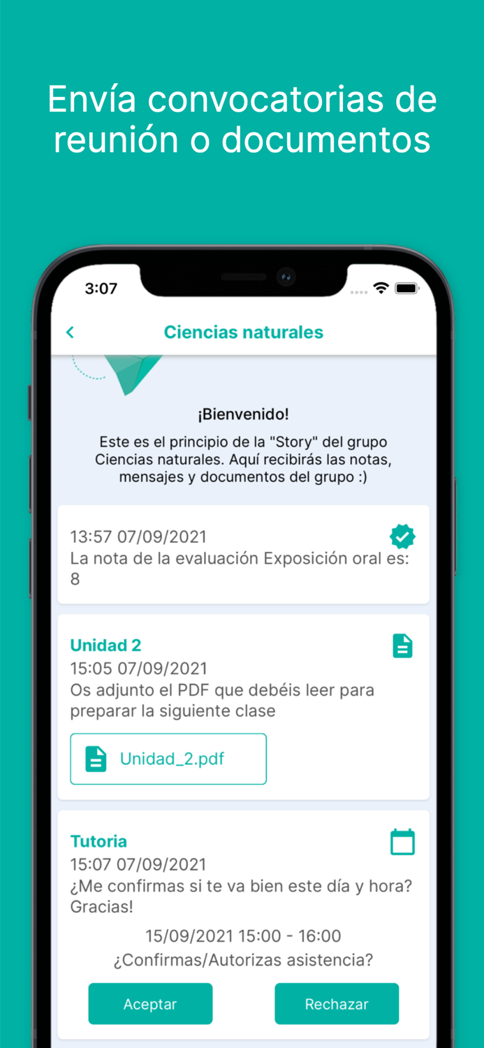 ICSE - Comunicación escolar
