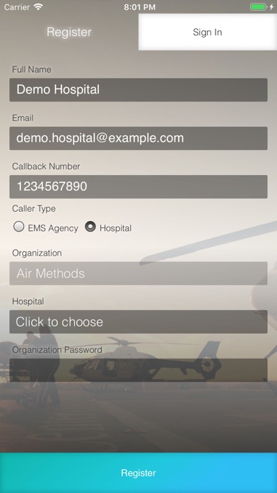AirCom SIM Screenshot