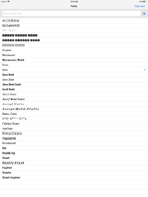 Screenshot #4 pour Good Fonts: Text Font Keyboard