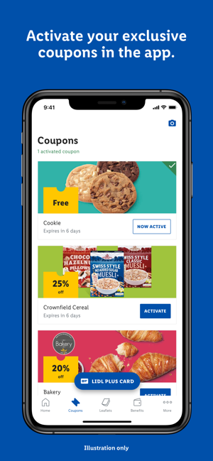 Lidl Plus-screenshot