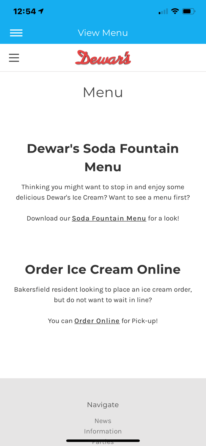 Dewars Candy Shop Inc.