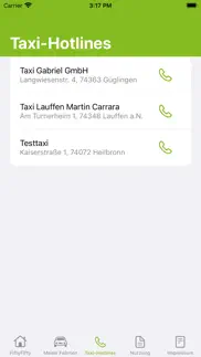 fiftyfifty-taxi iphone screenshot 4