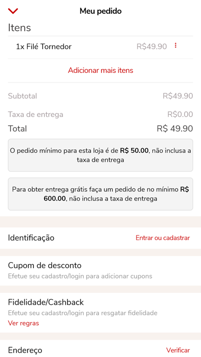 Brazas Carnes Nobres Screenshot