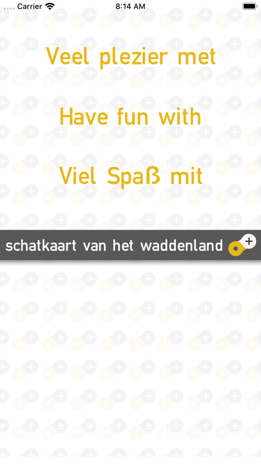 #1. Treasure map Waddenland region (iOS) 由: WIND Internet