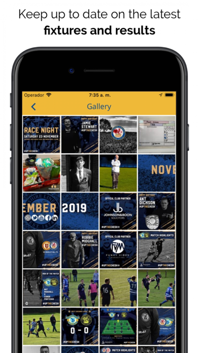 Cheshire Lines Football Club Screenshot