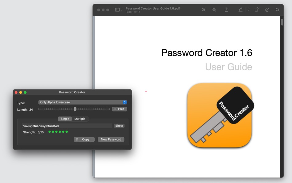 #10. Password Creator (macOS) 由: Roberto Panetta