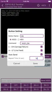 How to cancel & delete esp32 ble terminal 1