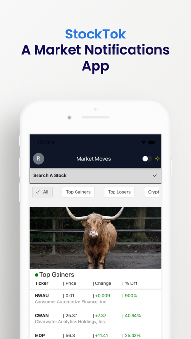 StockTok -Crypto Stock Alerts Screenshot