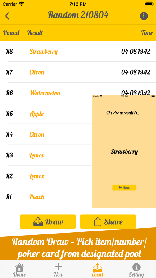 #2. Lucky Draw Master (iOS) Podle: Fung Yiu Fu