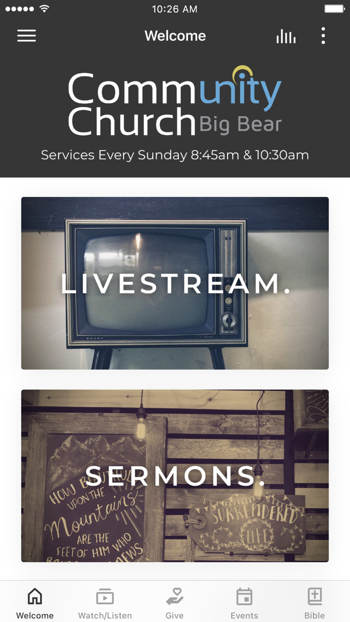 Community Church Big Bear