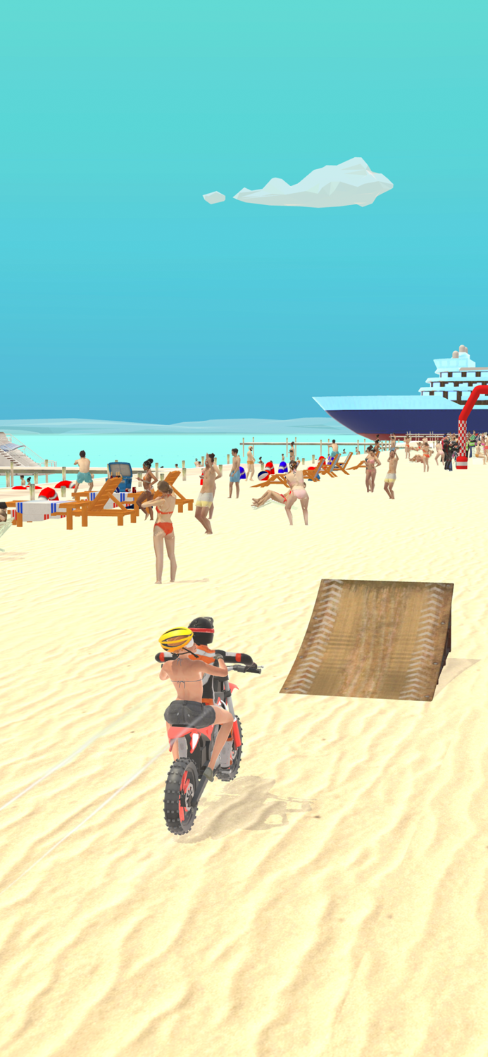 Bike Flip The Desert Action