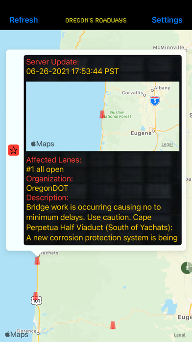 Oregon's Roadways Screenshot