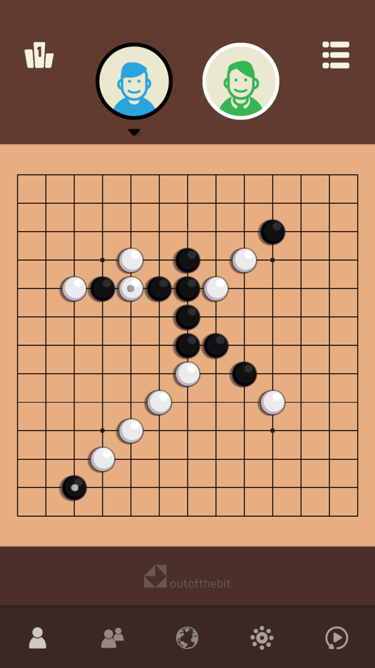 #6. Five In a Row - Gomoku (iOS) โดย: OutOfTheBit Ltd
