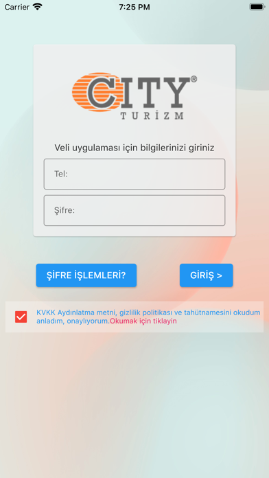 City Turizm Veli Screenshot