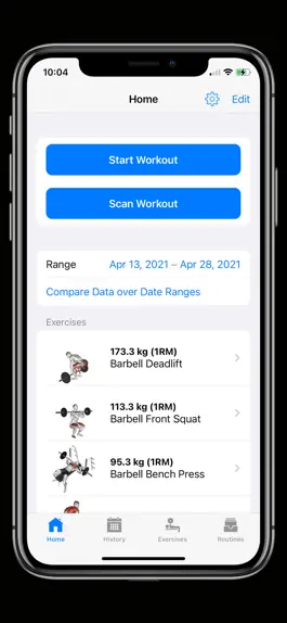 Game screenshot Fitness Logbook mod apk