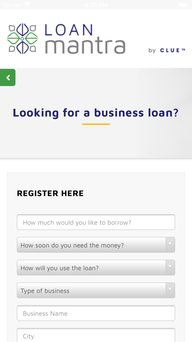 Loan Mantra CLUE Screenshot