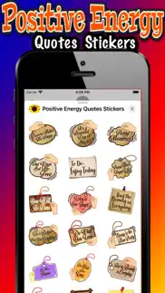 positive energy quotes sticker iphone screenshot 3