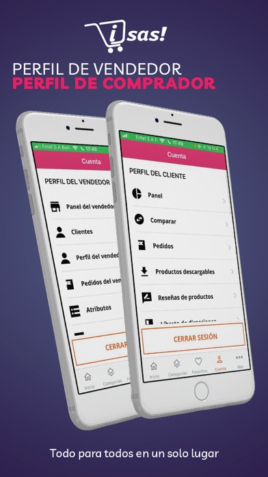 i Sas! Comercio electrónico Screenshot