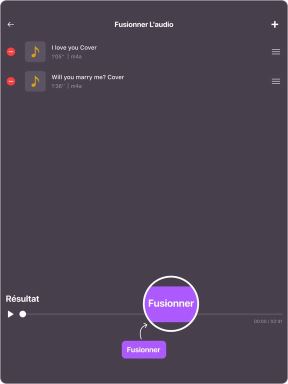 Screenshot #6 pour Éditeur audio - mix musique