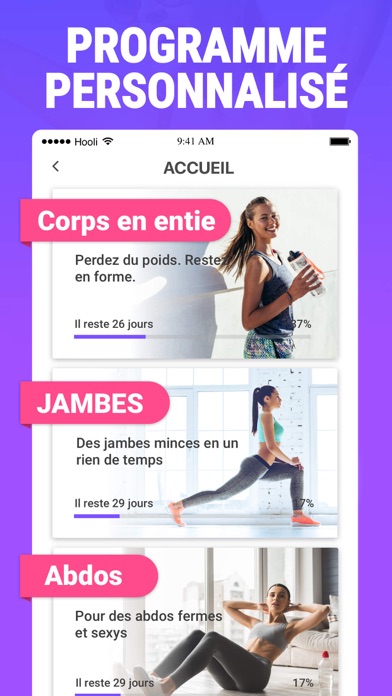 Screenshot #1 pour Perte de Poids Fitness Femme