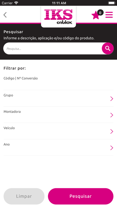 IKS Cablex - Catálogo Screenshot