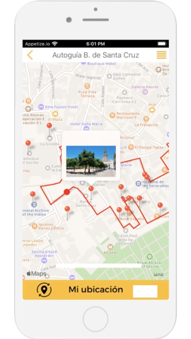 Guia de viajes Plan Sevilla Screenshot