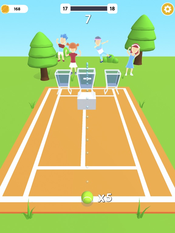 Tennis Bouncing Master 3D screenshot 2