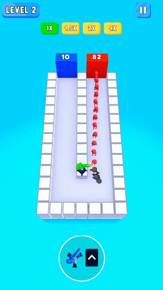 #2. Merge Defender 3D (iOS) 由: Dumbbell Games Yazilim Anonim Sirketi