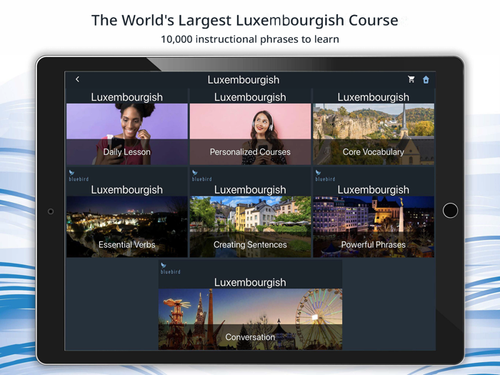 Bluebird Learn Luxembourgish