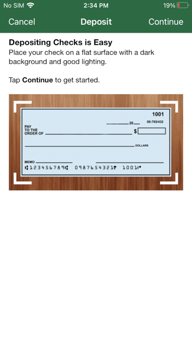 Fidelity Bank AR Screenshot