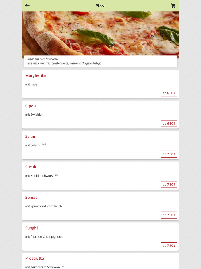 Steino. Pizzeria Rodenkirchen