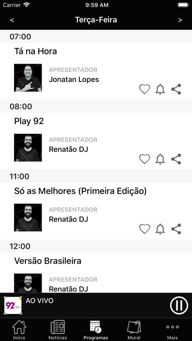 Rádio 92fm Criciúma Screenshot