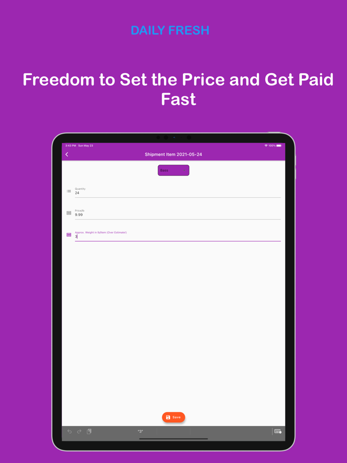 Daily Fresh - Fish Sell