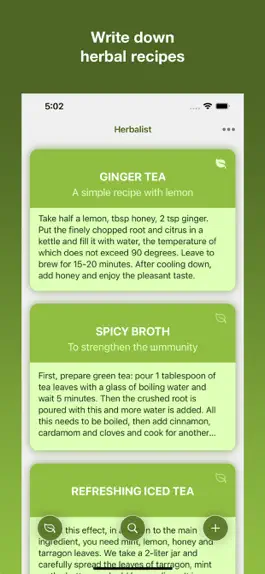 Game screenshot Herbalist recipes mod apk