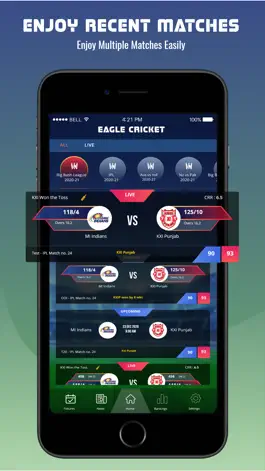 Game screenshot Eagle Cricket Live Line apk