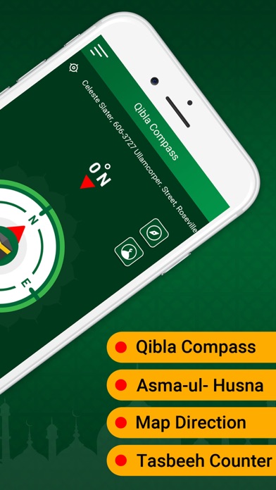 Screenshot #2 pour Qibla Compass Direction