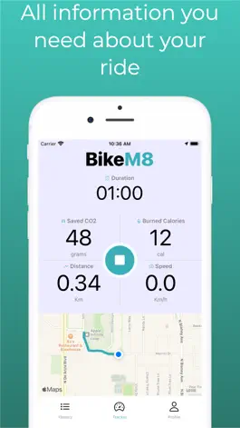 Game screenshot BikeM8 - Track your bike rides mod apk
