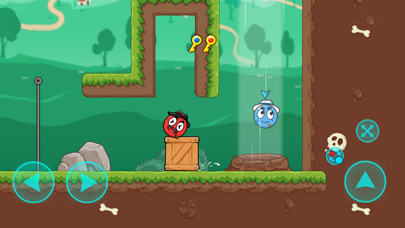 Red and Blue Ball Screenshot