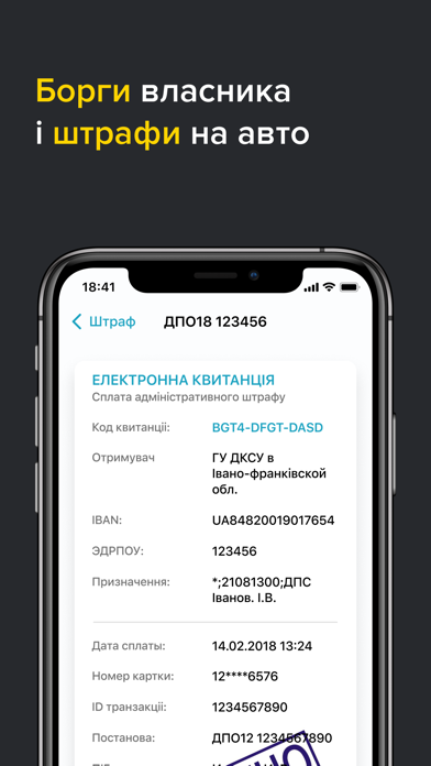 Проверить авто по номеру UA Screenshot