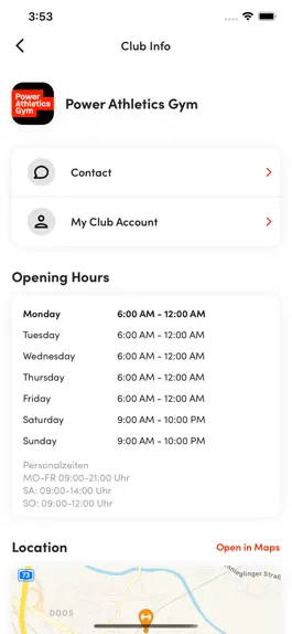Game screenshot Power Athletics Gym apk