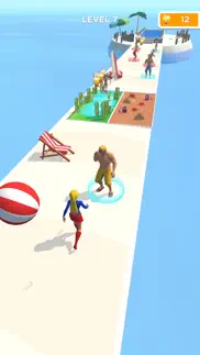 beach party run 3d iphone screenshot 4