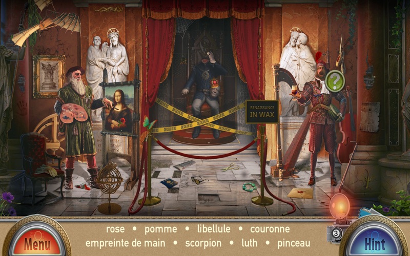 Screenshot #1 pour Objets Cachés - Musée de Cire