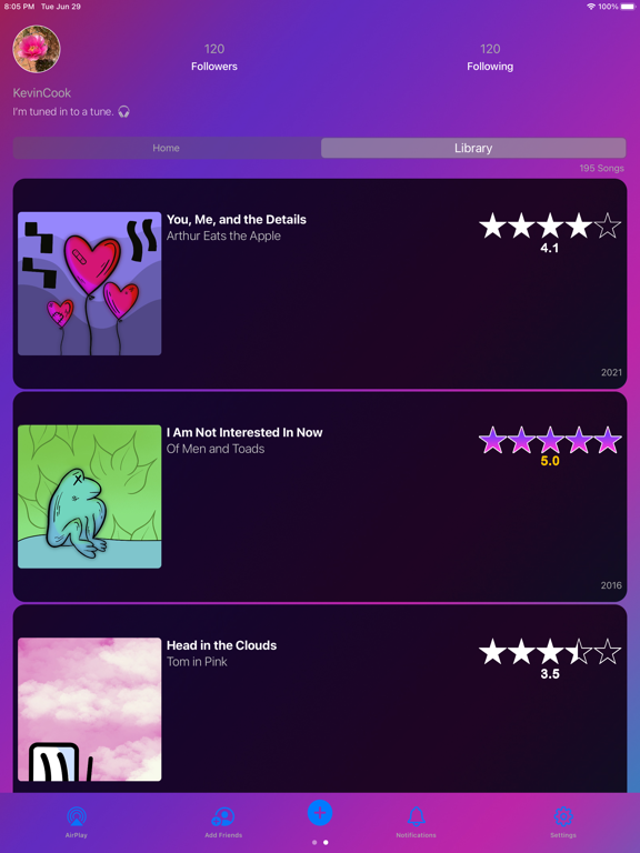 Screenshot #6 pour Harmoni Music-Sharing