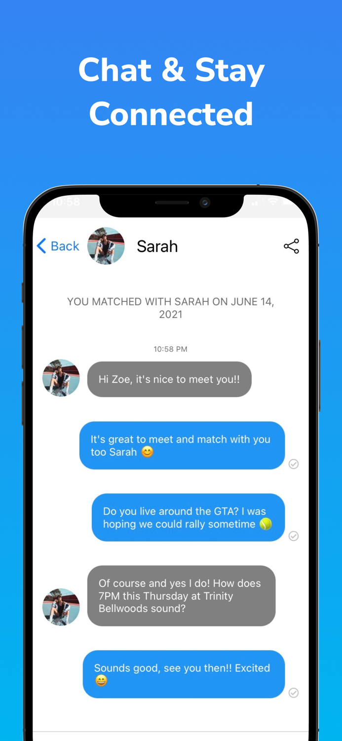 TopSpin - Find Tennis Partners