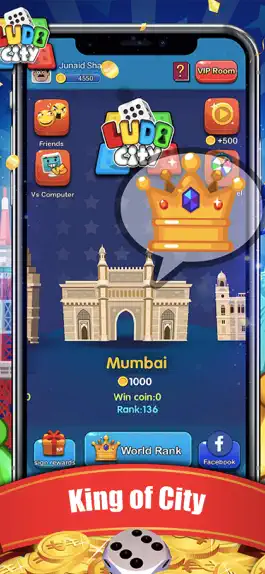 Game screenshot Ludo City King hack